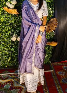 Elegant Embroidered Kurta with Dupatta