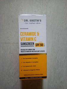 Dr. Sheth's Ceramide & Vitamin C Sunscreen