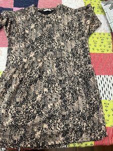 Zara Snake Print Dress