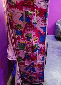 Kids&#39; Cartoon Wardrobe 4 Compartments