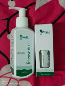 Anti Acne Set Facewash & Serum New Packs Sale 🍹