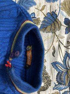 Blue Sweater For Boys Aged 4-8