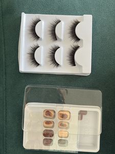 Fake Nails &amp; Eyelashes Combo | Unused