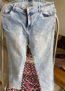 Light Wash Denim Jeans