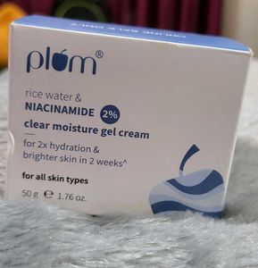 Plum Rice Water Gel Cream