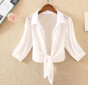 Blue Dress with White Tie Top - Summer Outfit