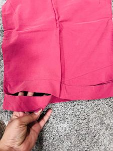 Pink Strappy Tank Top