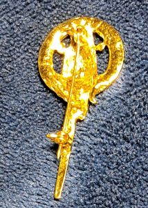 GoT Hand of the King Gold Tone Brooc