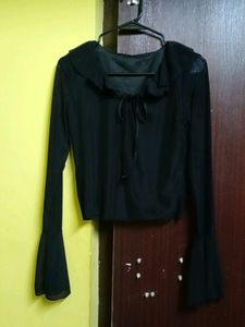 Y2K Flared Sleeves Top