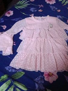Pink Tiered Dress
