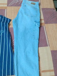COMBO OF SHIRT , JEANS &amp; SLEEVELESS T-SHIRT