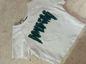 BONKERS CORNER Cute WHITE TEE🤍
