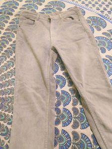 Grey High Rise Skinny Jeans