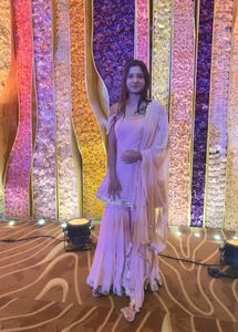 Pink Sharara set