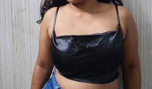 Backless Cowl Neck Top