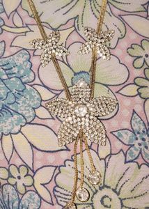 Sparkling Flower Necklace