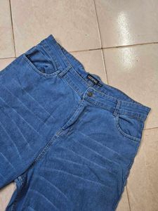 Women's Blue Sassafras Slightly Ripped Jeans