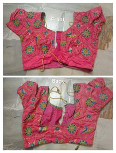 Pink Embroidered Blouse