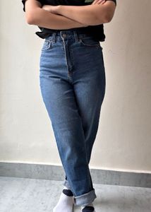 H&amp;M Super High Mom Jeans
