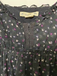 american eagle mid length dress