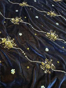 Velvet Designer Kurta