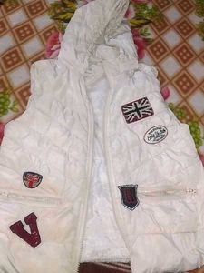 Half Sleeves Puff Jacket