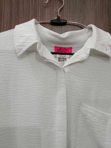 White Pocketed Shirt