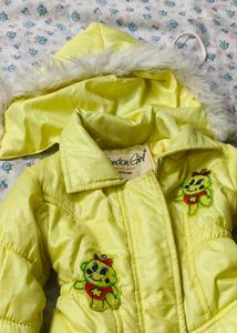 Cute Yellow Kids Jacket
