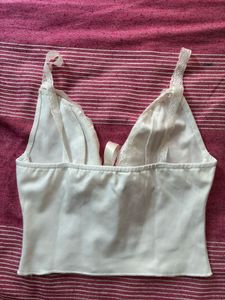 Newme Lace-Trimmed Top