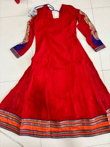Red Festive Kurti
