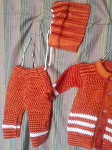 Adorable Knitted Baby Set