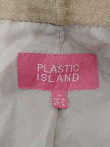 Puff Shoulder cream Blazer Vintage Style