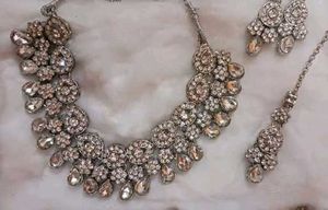 Silver Necklace Set