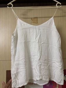 COTTON ON White Sleeveless Tank Top