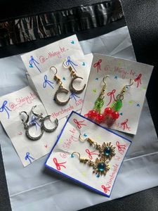 4 Types Of Earrings 🌟🌷