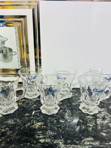 Crystal Glass Coffee Mug(6)