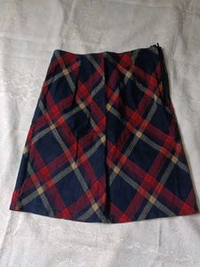 Plaid Mini Skirt