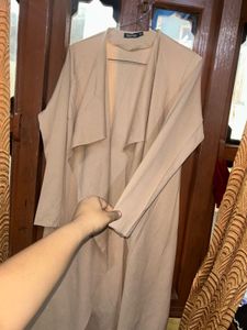 Boohoo Beige Duster Cardigan