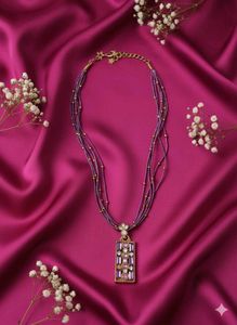 Elegant Purple Necklace