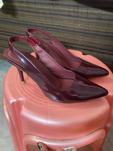 Burgundy Heels