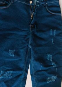 Jeans Size 30 &amp; Ruffle Top Set Xs Siz