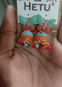 Rainbow Butterfly Earrings