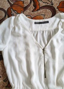 Zara White Mini Dress