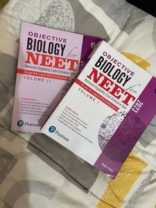 Objective Biology NEET Books Vol. 1 & 2