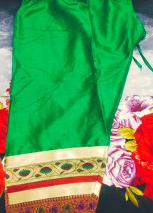 Green Embroidered Kurta Set