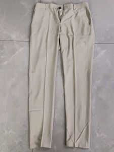 Men's Beige Casual Pants