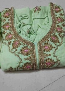 Elegant Green Kurta Set