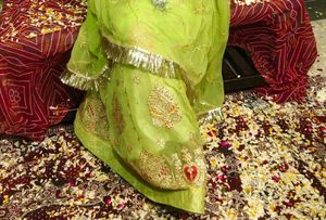 A Beautiful Work ND Embroidery Rajputi Dress