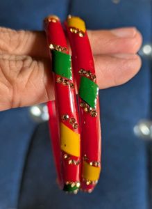 Colorful Bangle Set Of 2