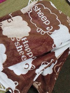 Brown Colour Some Cute Print Winter Bottom Pants
